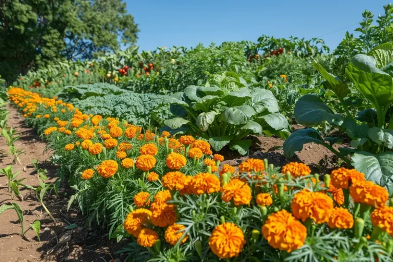 10 razones para plantar tagetes en el huerto y sus beneficios