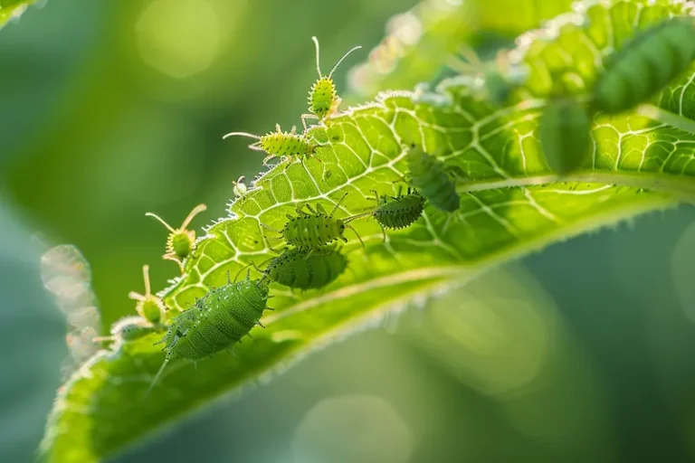 Bichos verdes en mis plantas, identificación y métodos de control efectivos