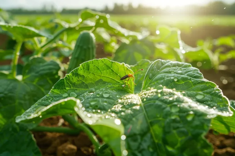 Cómo combatir el escarabajo del pepino en tus cultivos