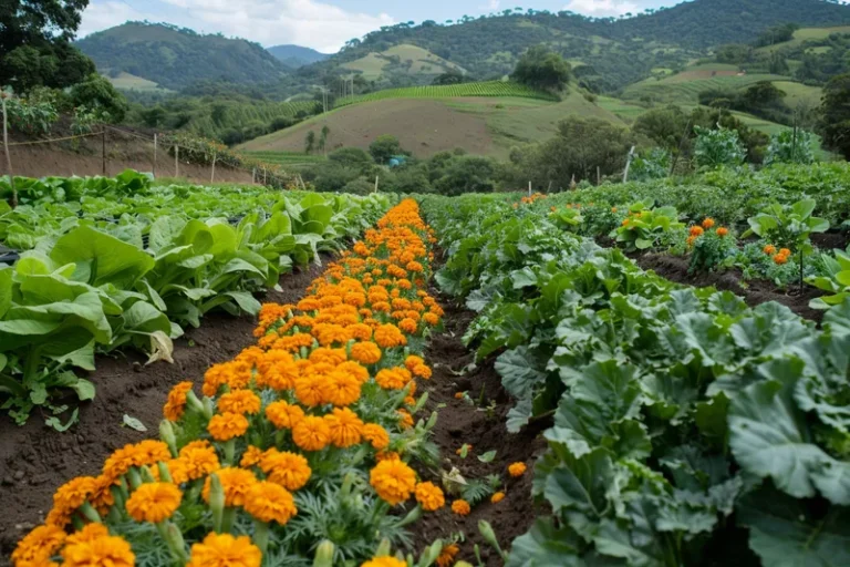 Control de plagas con plantas trampa en la huerta, estrategias efectivas