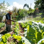 Extracto de tanaceto para combatir hormigas y mosca de la col, una solución natural