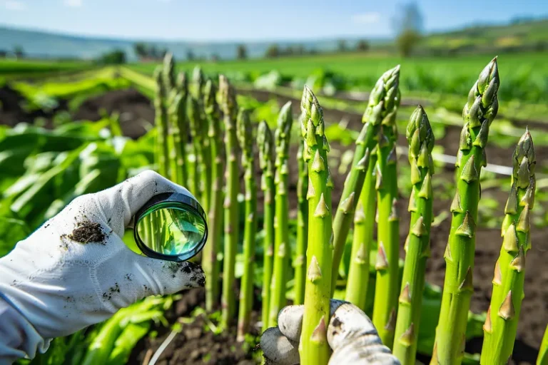 Plagas y enfermedades del cultivo del espárrago, cómo identificarlas y manejarlas