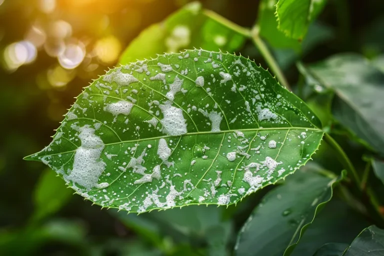 ¿Por qué hay espuma blanca en mis plantas y es dañino?