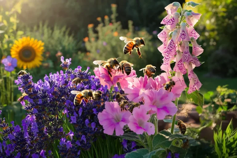 10 plantas que atraen abejas y otros polinizadores para un jardín vivo