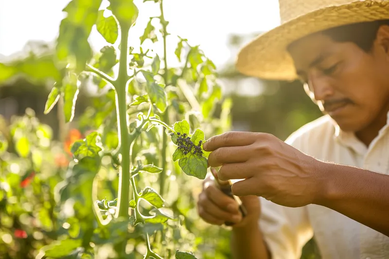 10 tratamientos ecológicos y efectivos contra el pulgón para proteger tus plantas