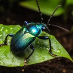 Aliados del Huerto, descubre al escarabajo coracero y su rol en tu jardín