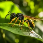 Avispa alfarera, una aliada esencial para tu huerto en Guatemala