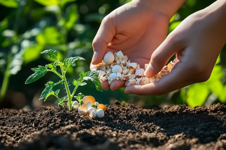 Cómo aportar calcio a las plantas con cáscara de huevo