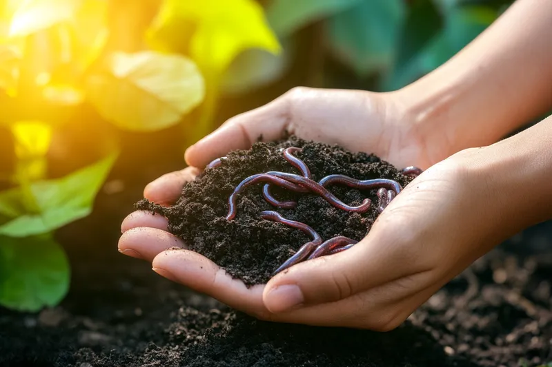 cómo cuidar las lombrices y alimentarlas para hacer humus eficazmente