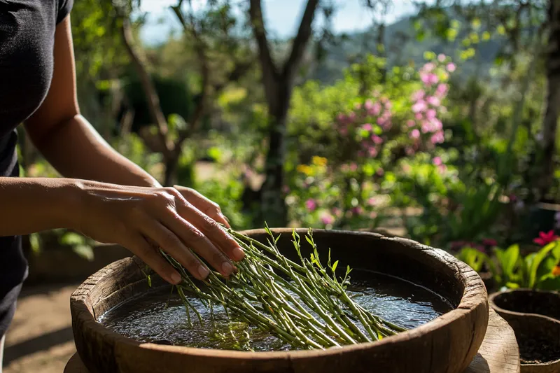 cómo hacer enraizante con sauce natural y casero, consejos prácticos