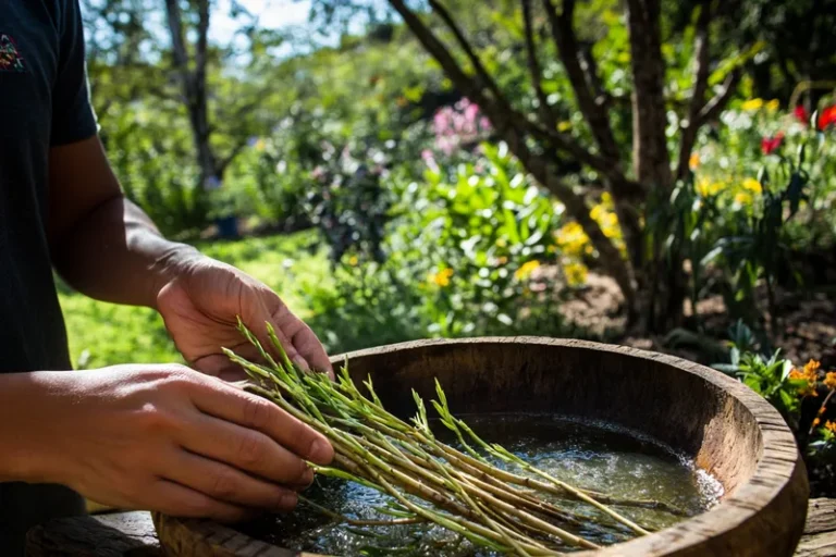 Cómo hacer enraizante con sauce natural y casero, consejos prácticos