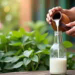 Cómo hacer fungicida casero con leche para proteger tus plantas