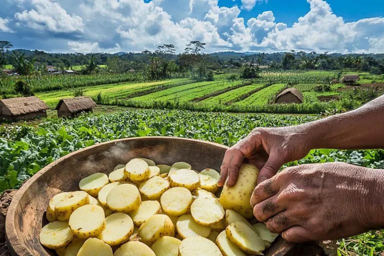 Cómo hacer infusión de patata para abono de potasio