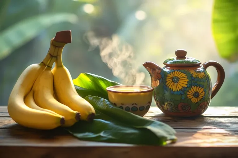 Cómo hacer té de plátano y sus beneficios para la salud