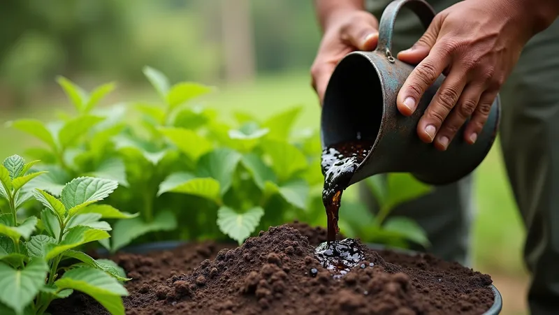 cómo hacer y usar el purín de ortiga para un jardín saludable