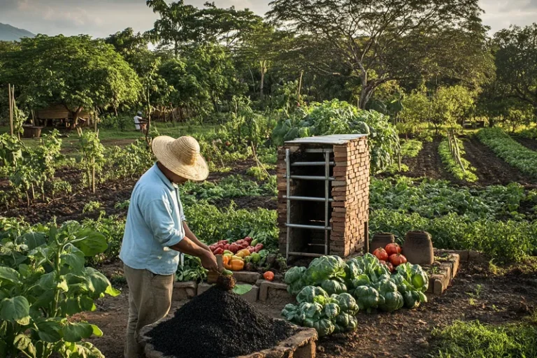 Cómo usar el carbón para aprovechar los beneficios del biochar en el huerto