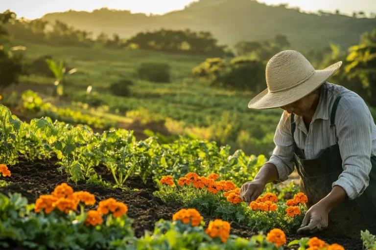 Cómo y por qué plantar tagete en el huerto, beneficios y consejos