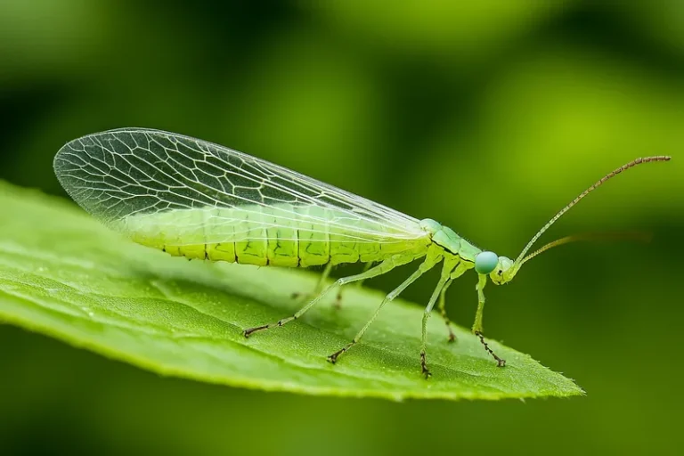 Crisopa, aliado natural contra el pulgón en tus plantas