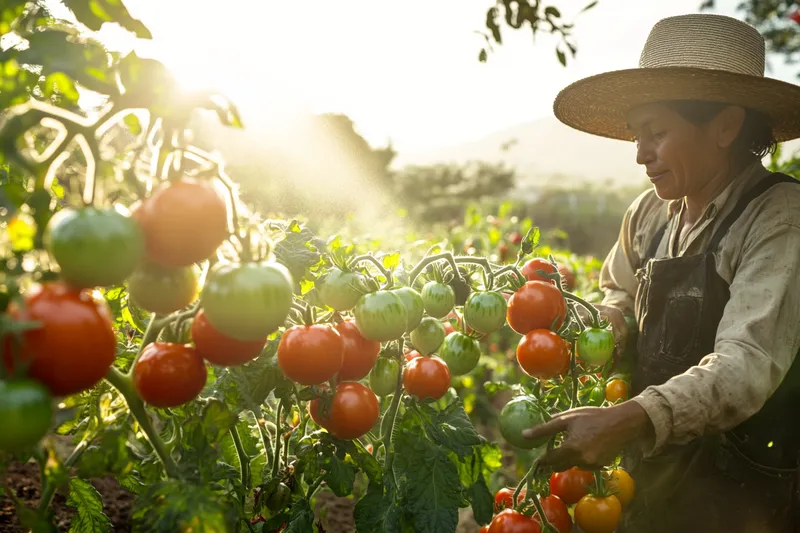 purín de tomate como insecticida efectivo para plagas en el huerto