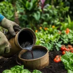 Té de compost, cómo preparar este fertilizante esencial para tu huerto